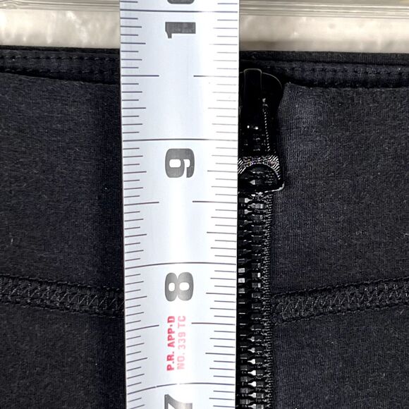 FP Movement Sz M Betty Legging Black Pink Zippers Yoga Dance Surf Run - Picture 10 of 10